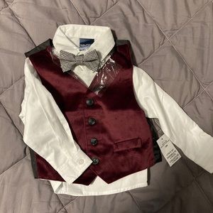 Velvet vest